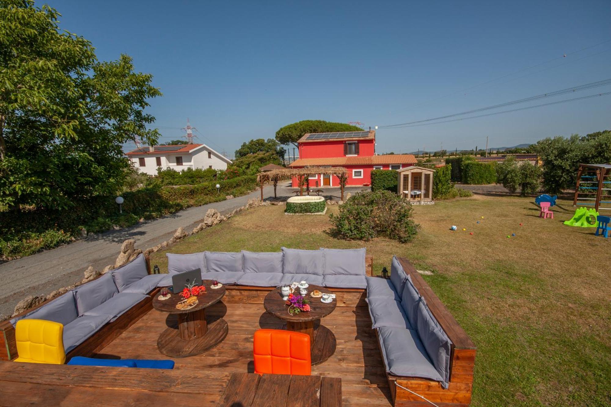Agriturismo L'Istrice Di Gio Montalto di Castro Exteriör bild