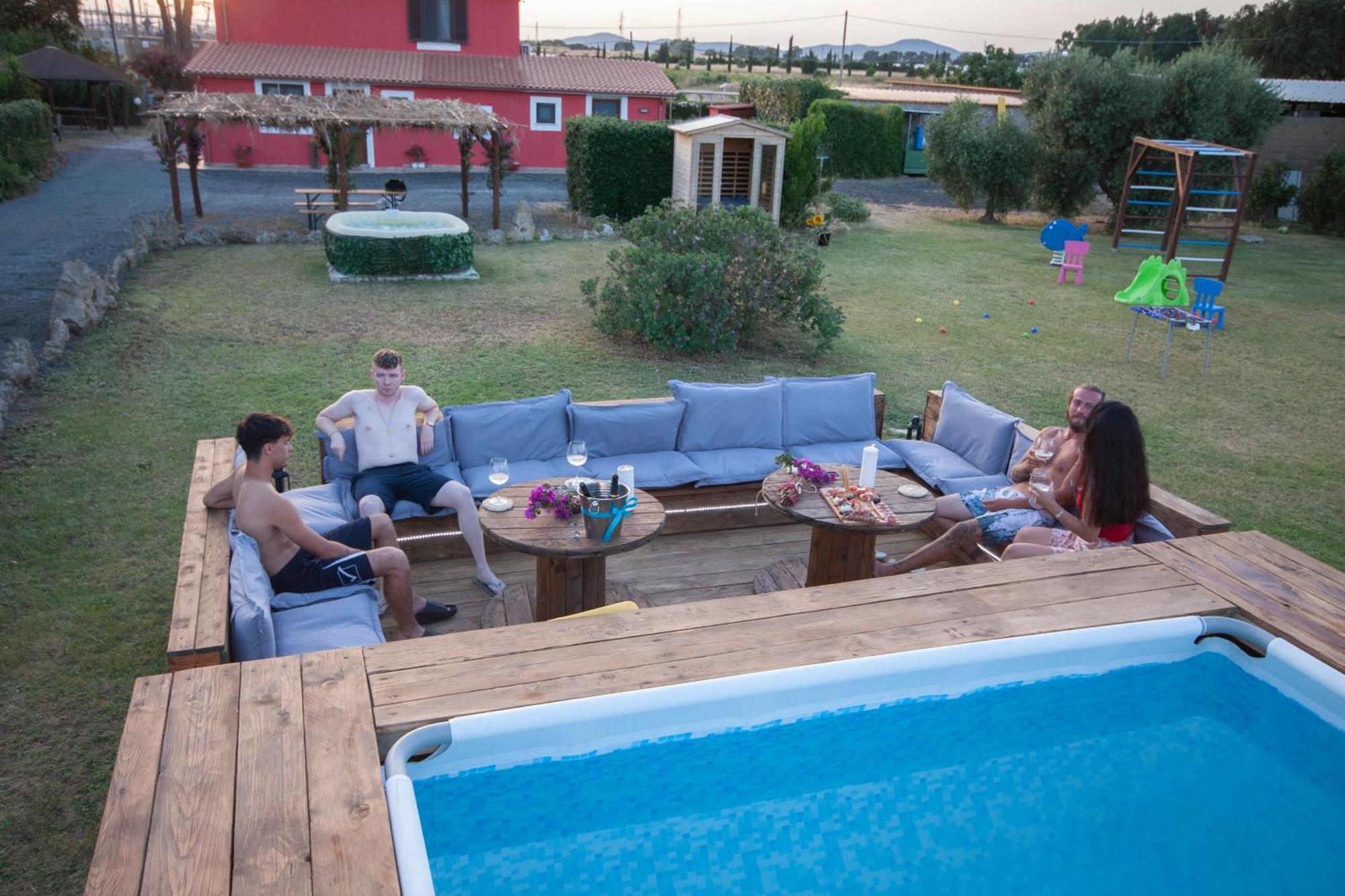 Agriturismo L'Istrice Di Gio Montalto di Castro Exteriör bild