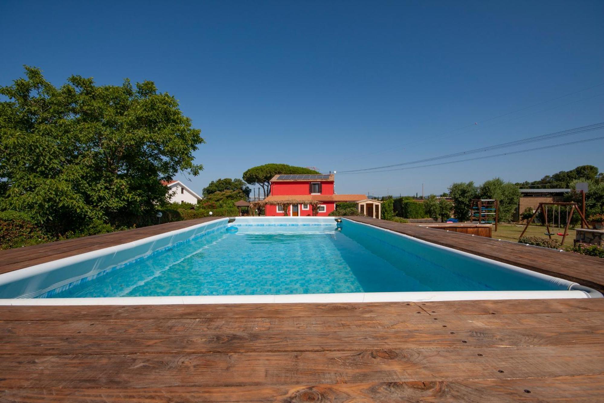 Agriturismo L'Istrice Di Gio Montalto di Castro Exteriör bild