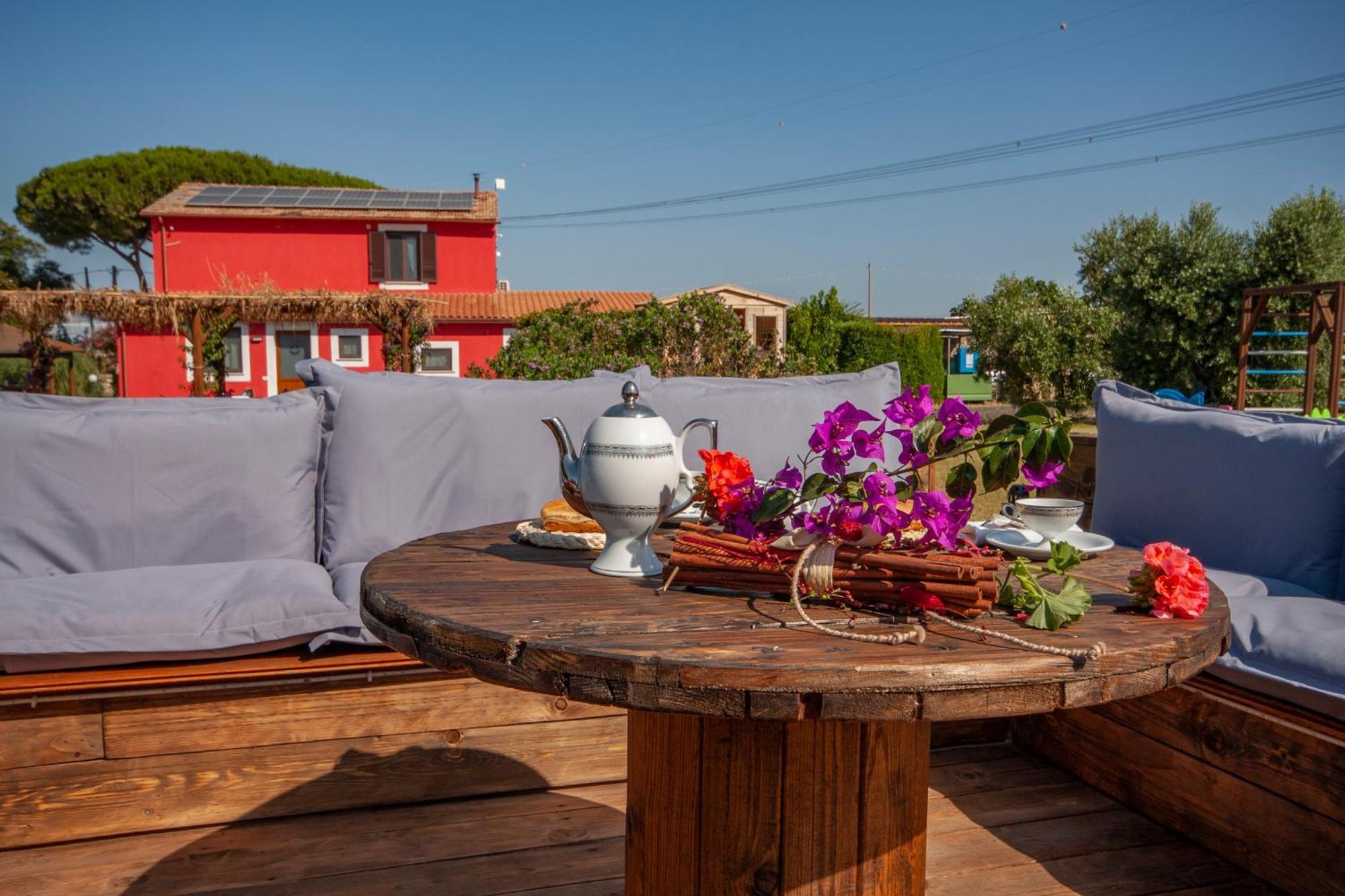Agriturismo L'Istrice Di Gio Montalto di Castro Exteriör bild