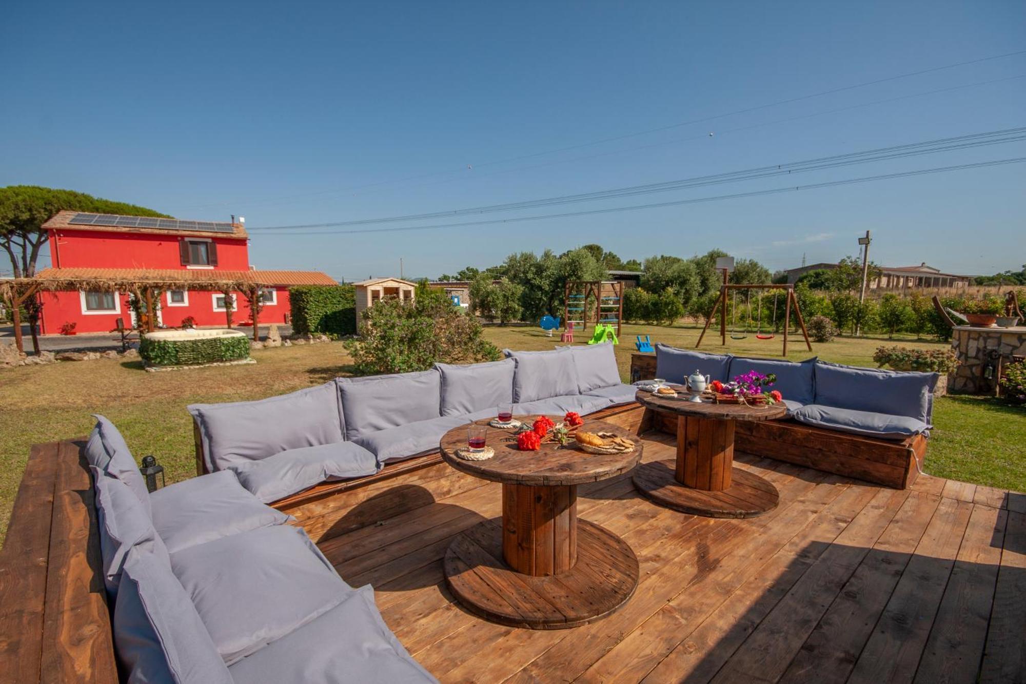 Agriturismo L'Istrice Di Gio Montalto di Castro Exteriör bild